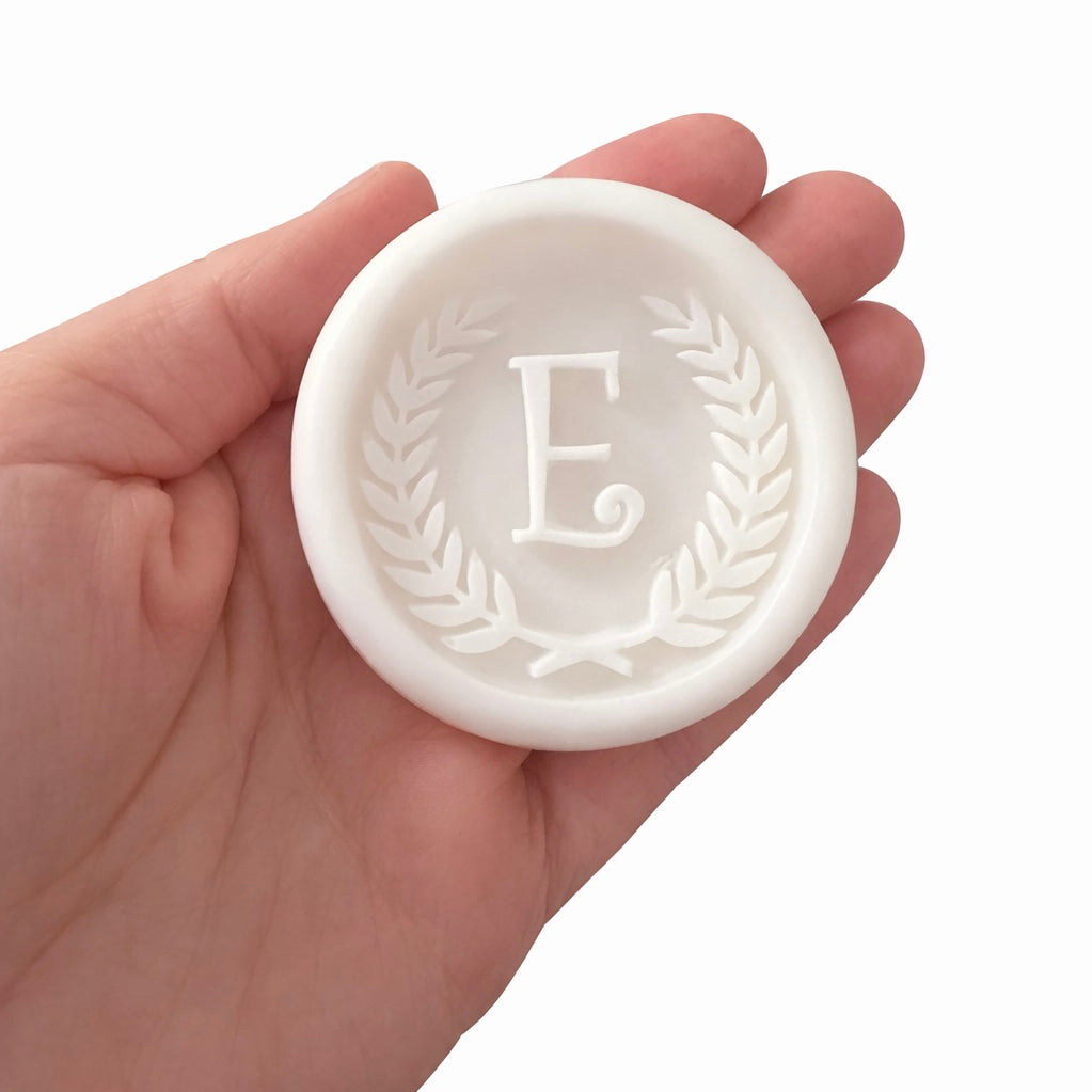 Initial Letter Soap Favors