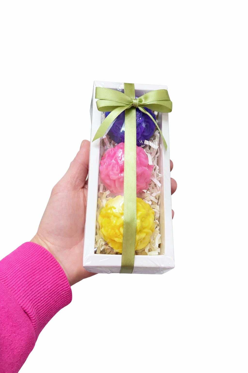 Floral Sphere Trio Soap Gift Box