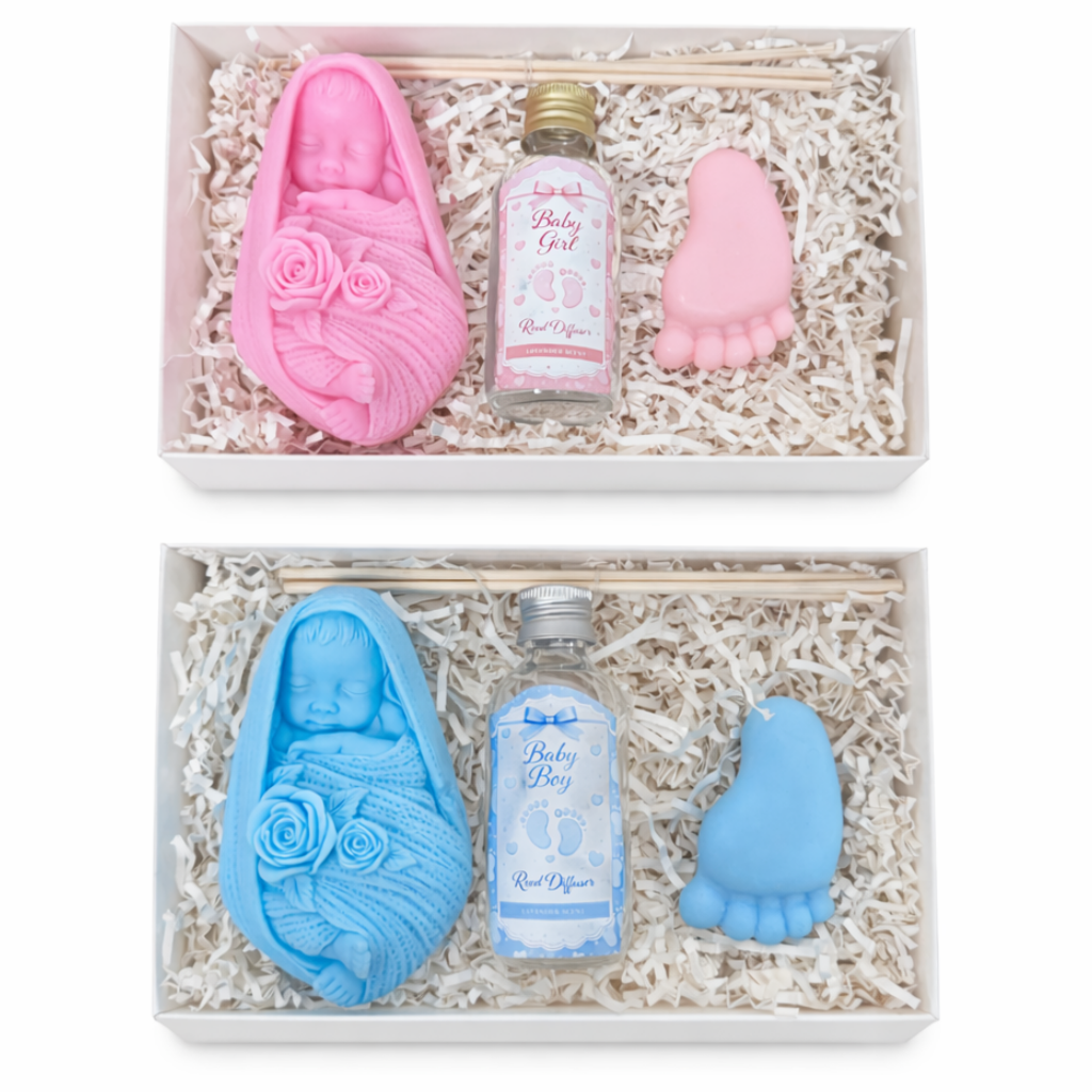 Welcome Baby – Gift Set (Boy or Girl)