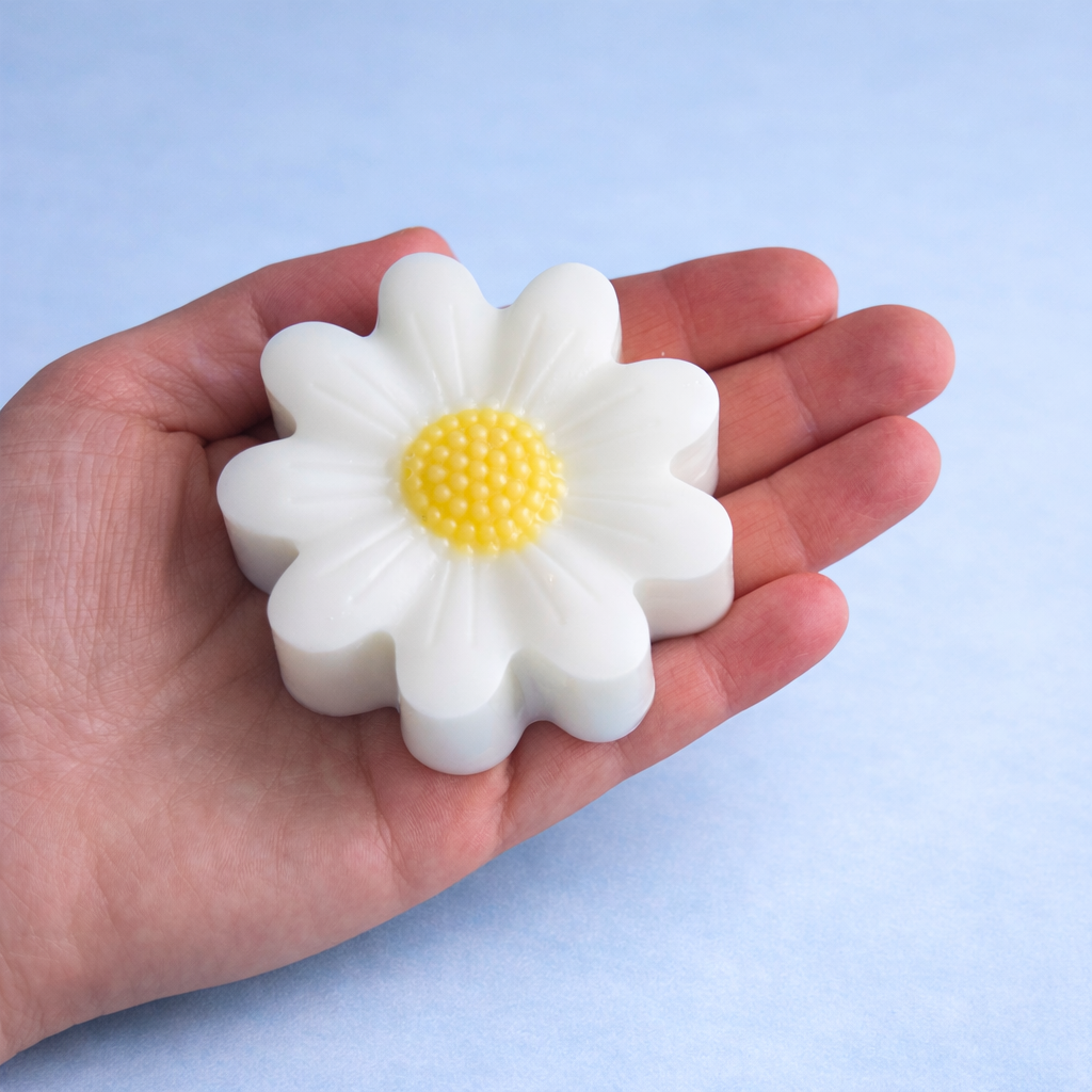 Daisy Flower Soap Bar