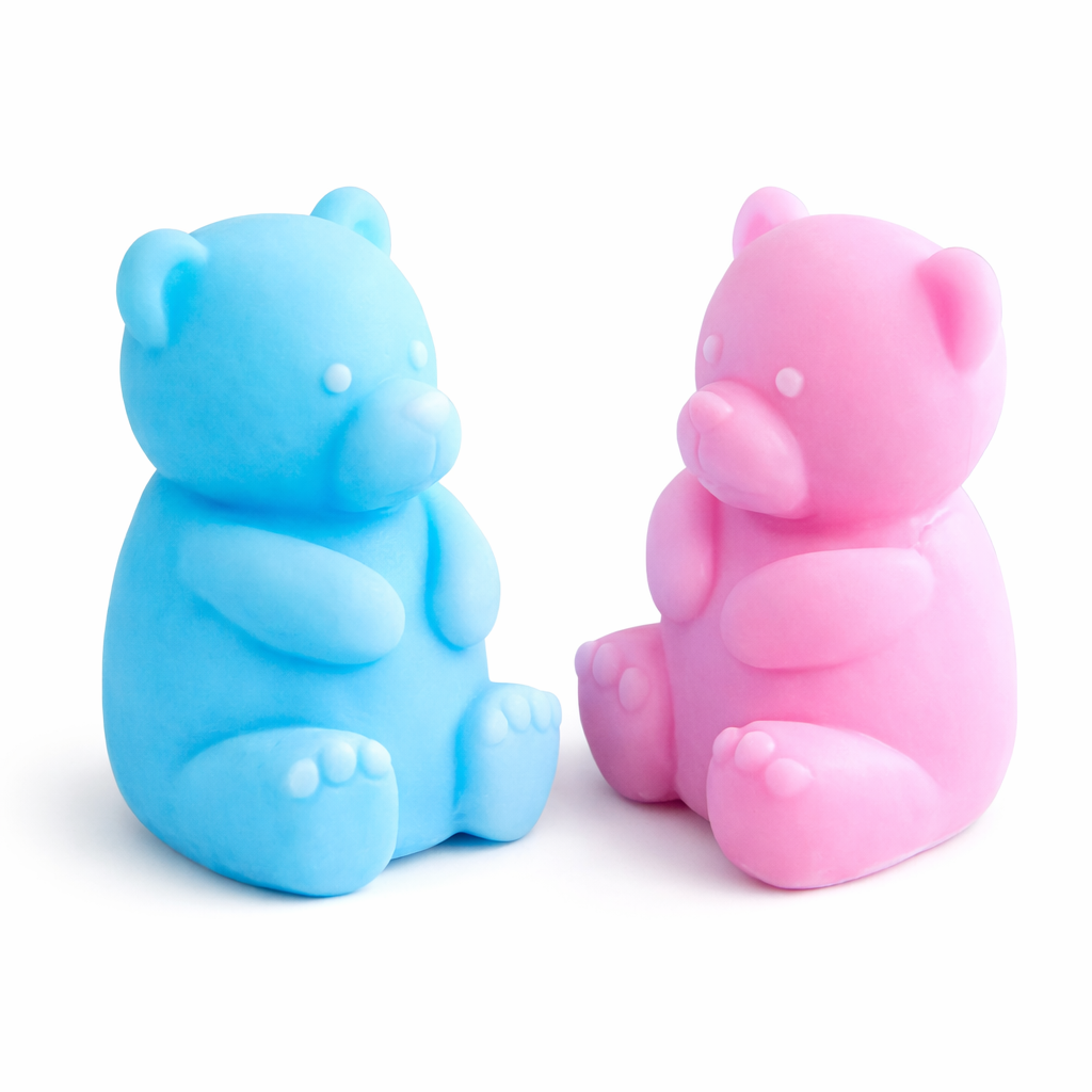 3D Teddy Bear Soap