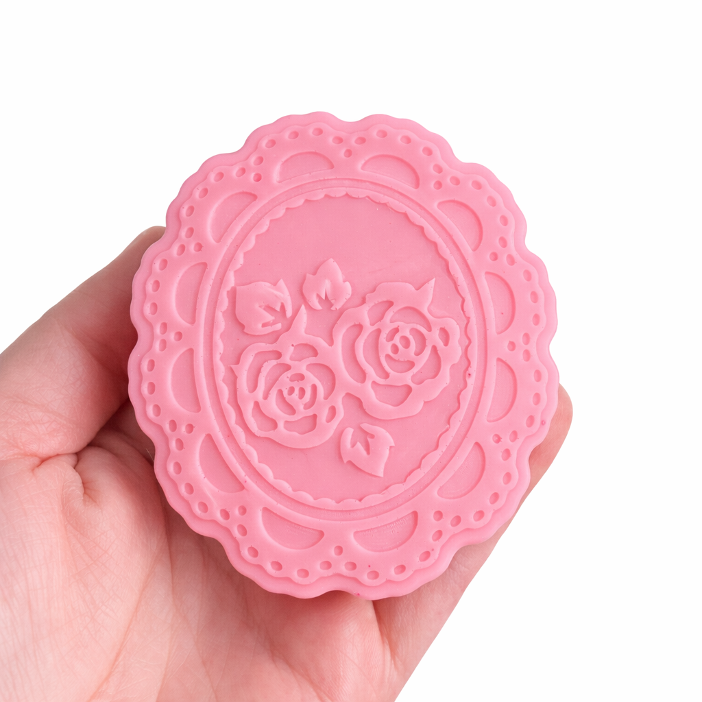 Oval Lace Soap