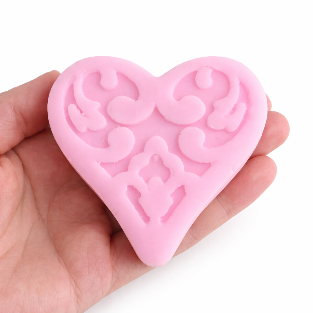 Arabesque Heart Bar Soap