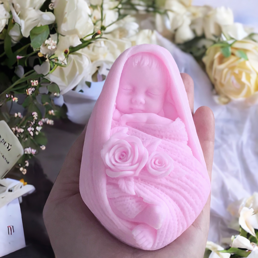 Baby in Blanket Bar Soap