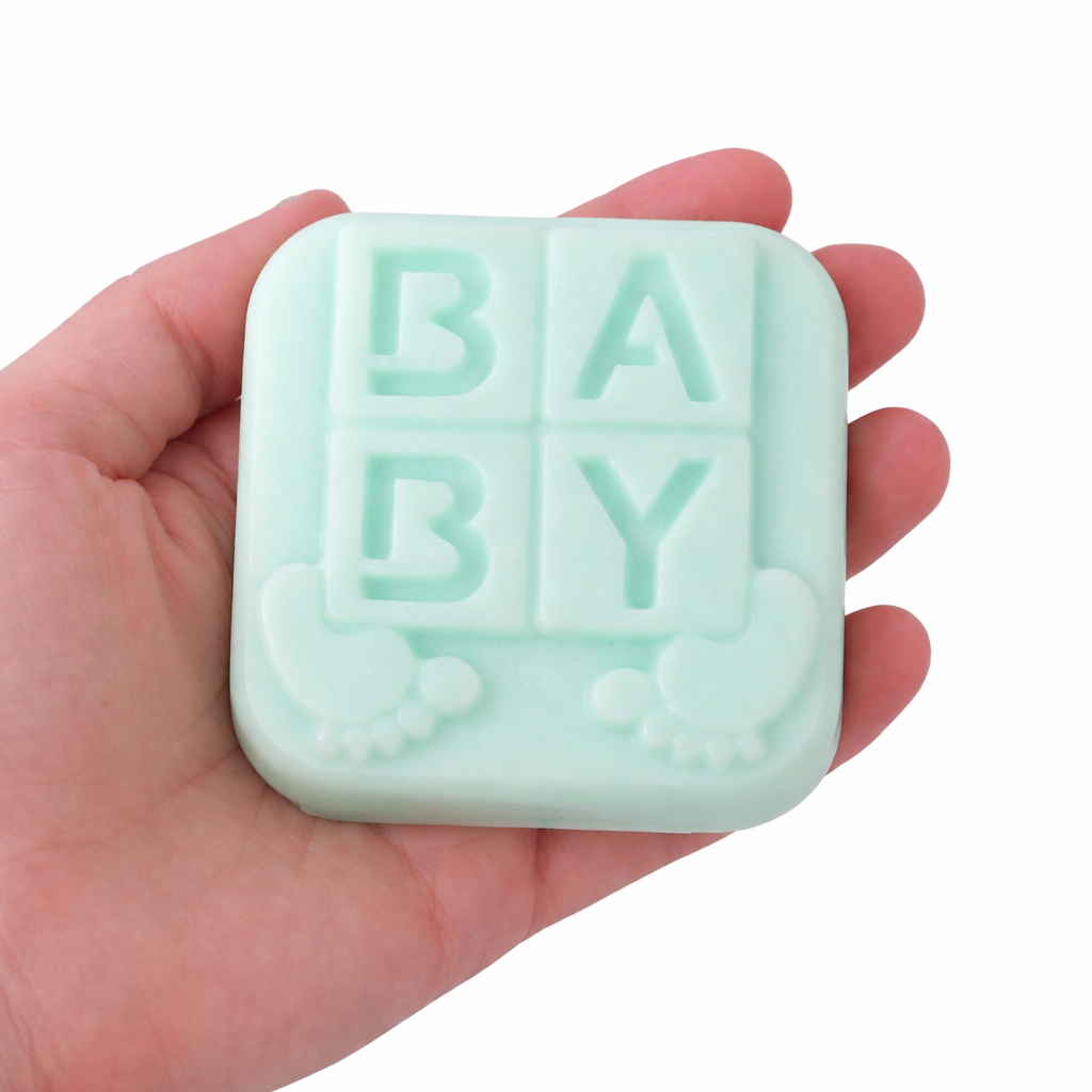 Baby Footprint Soap Bar