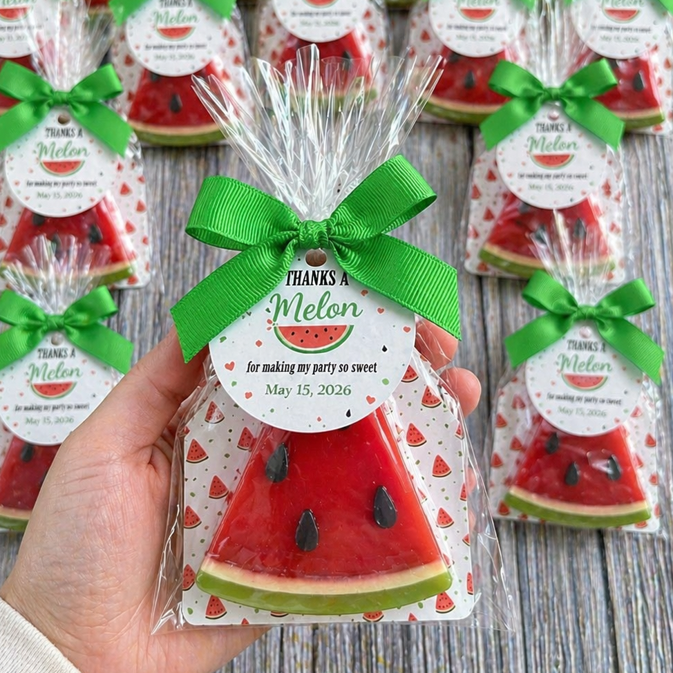 Watermelon Fruit Soap Favors
