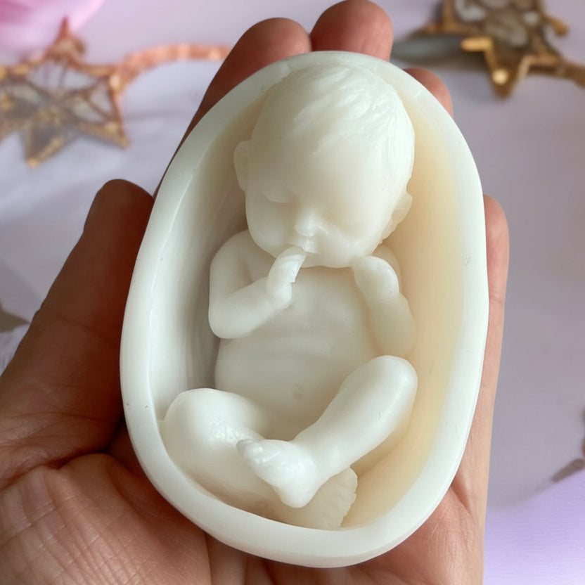 3D Baby in a Basket Soap